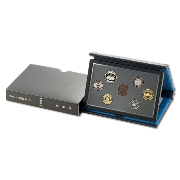 令和６年銘通常プルーフ貨幣セット〔年銘板（有）〕