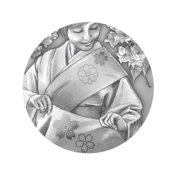 令和８年桜の通り抜け記念メダル（銀）